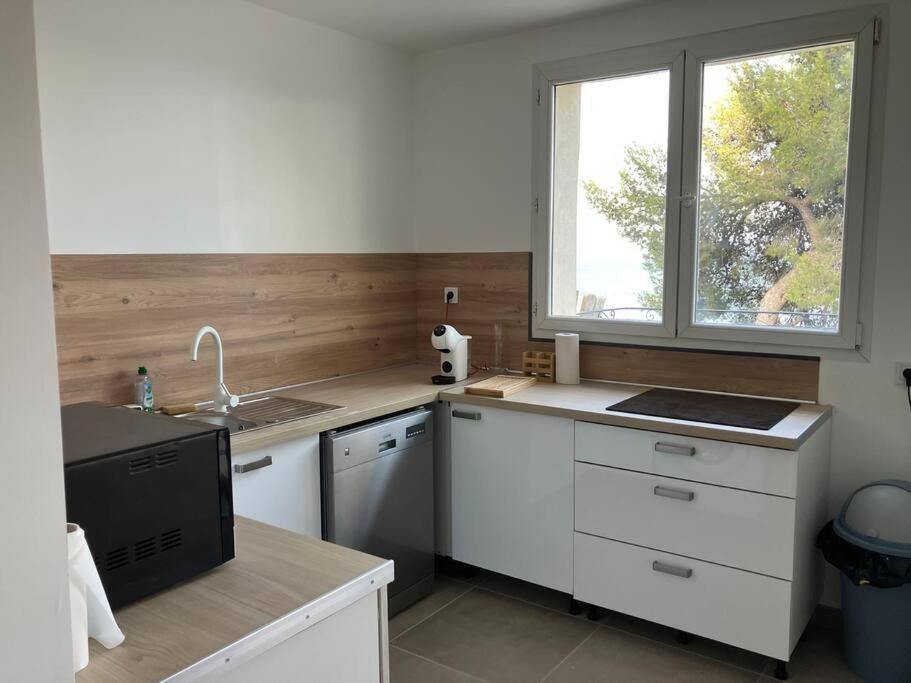 Appartement T4 Terrasse Et Vue イストル エクステリア 写真