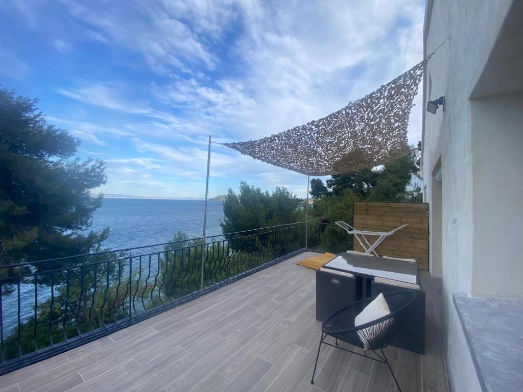 Appartement T4 Terrasse Et Vue イストル エクステリア 写真